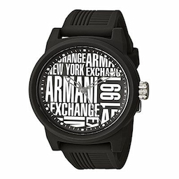 Armani Exchange Men Black & White Analogue Watch AX1443