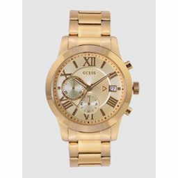 GUESS Men Gold-Toned Chronograph Watch W0668G4