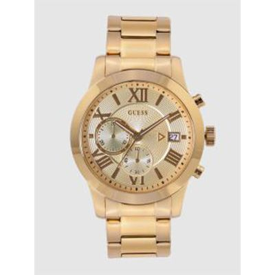 Men Gold-Toned Chronograph Watch W0668G4