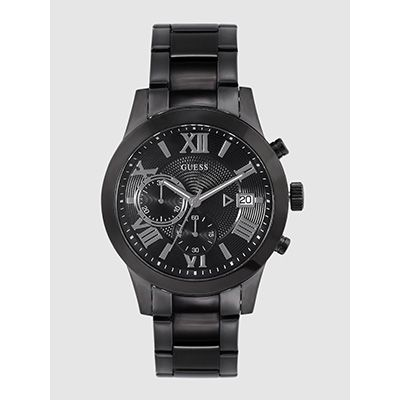 Men Black Chronograph Watch W0668G5