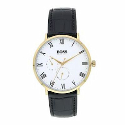 Hugo Boss Men White Analogue Watch