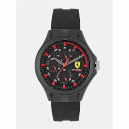 Scuderia Ferrari Men Black Analogue Watch 0830678_1