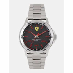 Scuderia Ferrari Men Black Analogue Watch 0830669_1