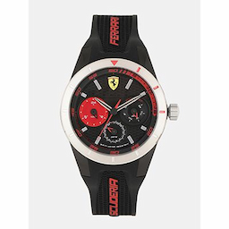 Scuderia Ferrari Men Black Analogue Watch 830254-OR