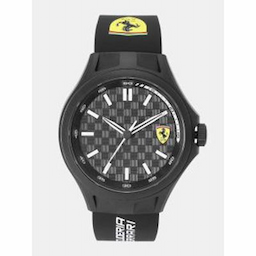 Scuderia Ferrari Unisex Black Analogue Watch 830644_SF