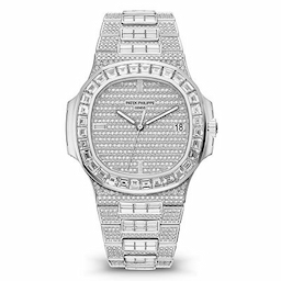 Patek Philippe 5719/10G Nautilus White Gold Diamonds