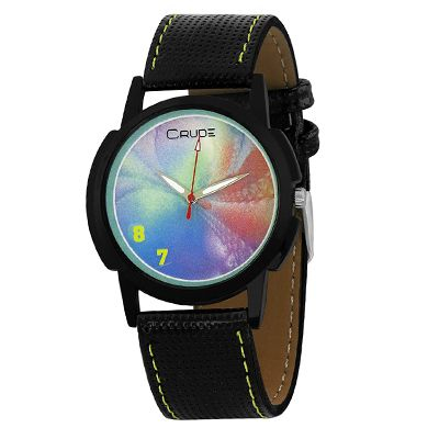 Analog Watch-rg457 With Synthetic Leather Strap For men's And Boys