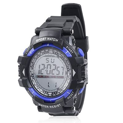 Multi Feature LED Digital Sports Watch - For Boys