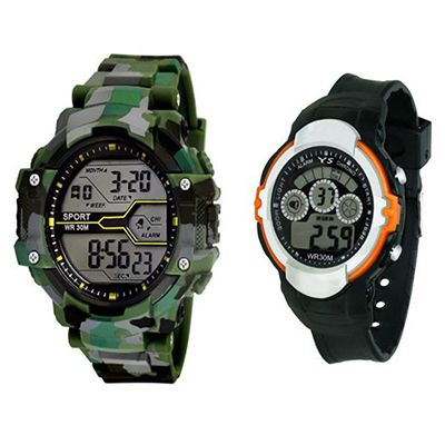 Stylist combo of 2 digital watches