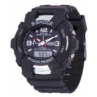 smlB Trendy  Sports Dual Time Analog And Digital Watch For Boys