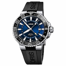 Oris Men Blue Analogue Watch