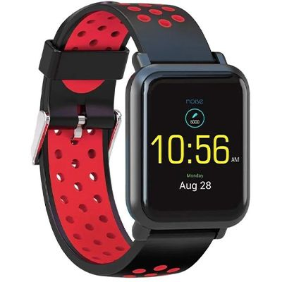 Unisex Red & Black Colorfit Pro Fitness Band