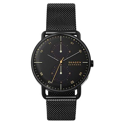 Men Black Analogue Watch SKW6538