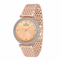 Swisstyle Crystal studded LR075 Rose Gold Watch - For Women