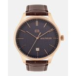 Tommy Hilfiger Men Navy Blue Textured Analogue Watch TH1791493W