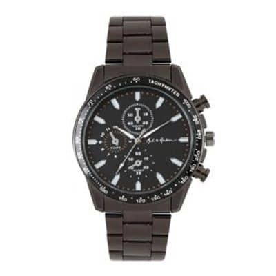 Mast & Harbour Men Black Analogue Watch MFB-PN-LW3211