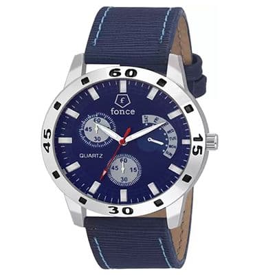 Blue Dial analog Watch - For Boys