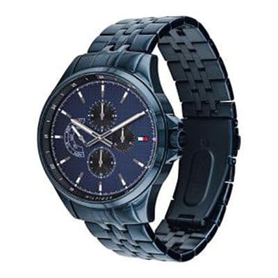 Men Navy Blue Multifunction Analogue Watch TH1791618