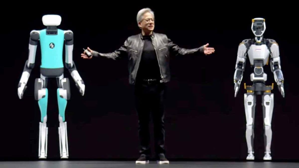 Nvidia CEO Envisions Robotic Future, Introduces AI Advancements