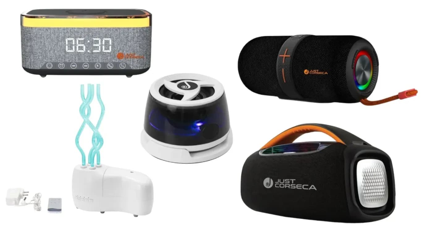 Just Corseca Unveils Five New Portable Speakers in India: Super Boom, Sushi Elegante, and More