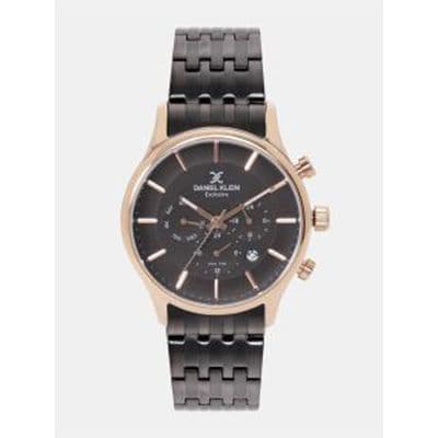 Exclusive Men Black Analogue Watch DK11911-5