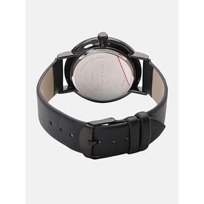 Unisex Black Analogue Watch MFB-PN-LW5489M-1