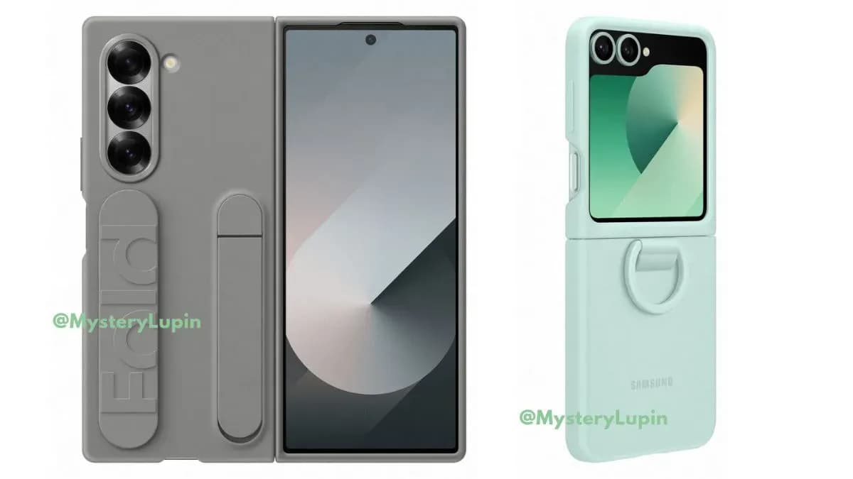 Samsung Galaxy Z Fold 6 and Flip 6 Official Cases Leak, Revealing Designs
