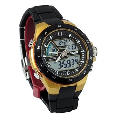 Analogue-Digital Black Dial Mens Watch