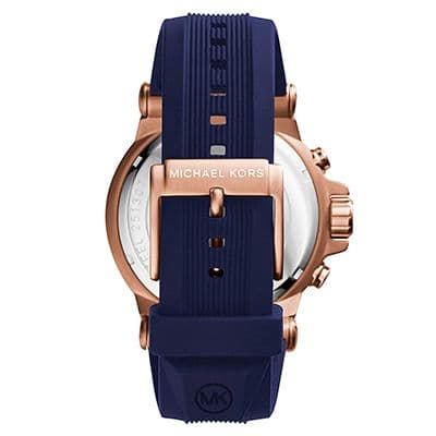 Men Navy Blue Analogue Watch MK8295_SOR