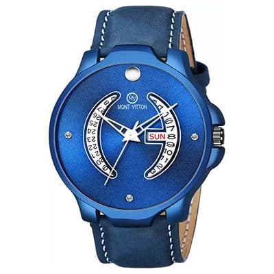 Men Blue Analogue Watch MV11052