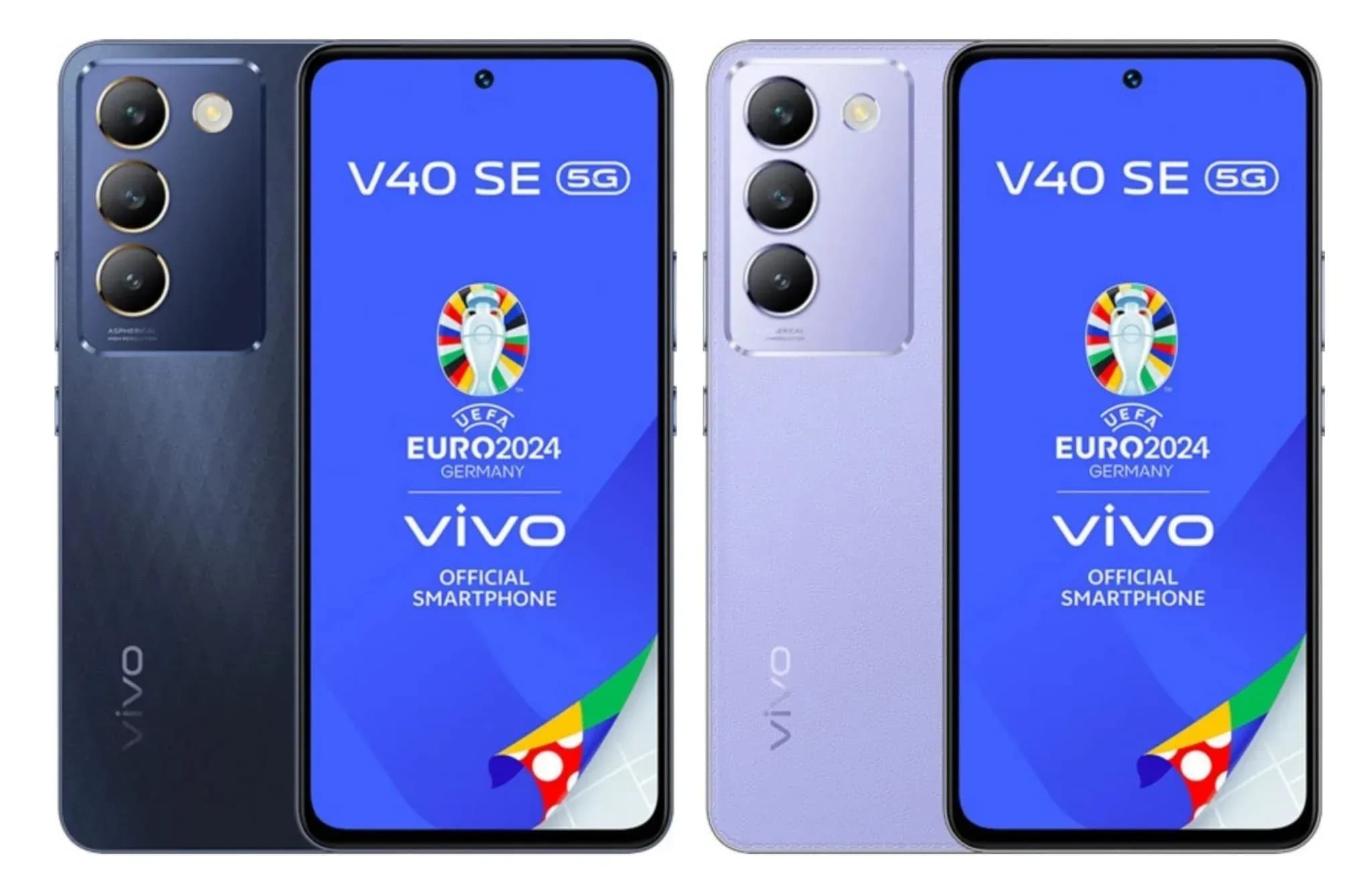 Full Specs and Design of the Vivo V40 SE Leak, Shown as the Official Phone for Euro 2024