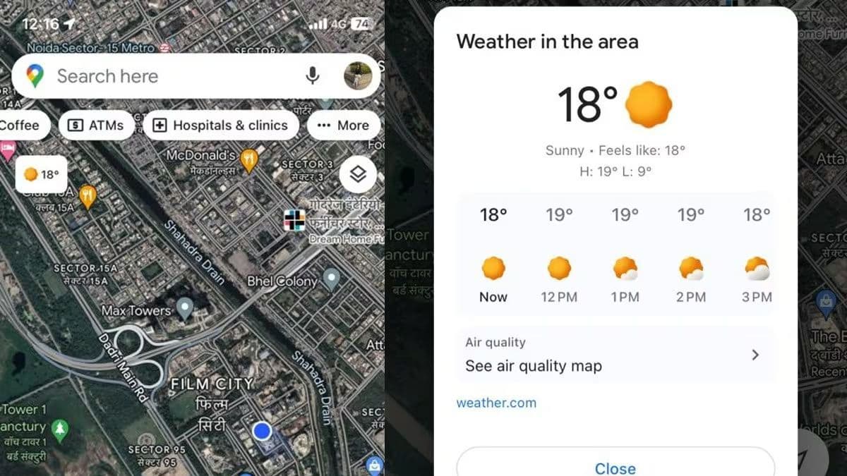 Stay Informed with Google Maps' New Weather and Air Quality Updates