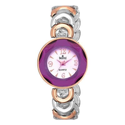 SS-LR221-WHTPRP-CH Watch - For Women