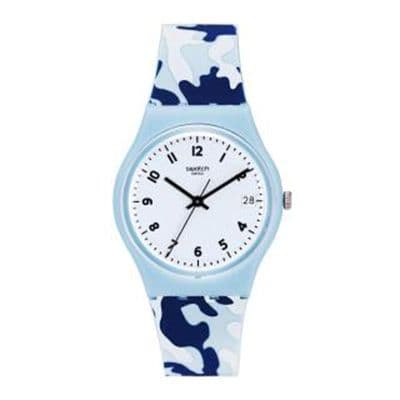 Unisex Blue Swiss Made Analogue Watch GS402