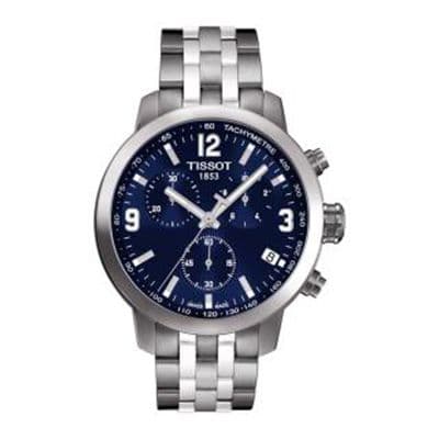 Men Blue PRC 200 Chronograph Watch T0554171104700