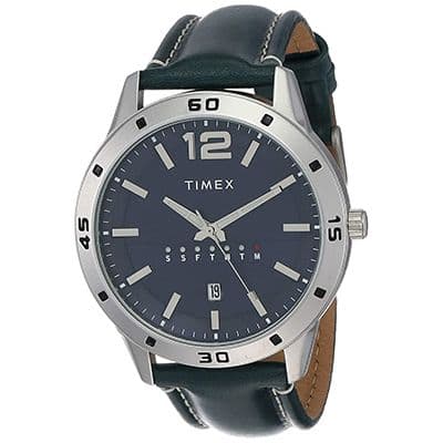 Men Navy Blue Analogue Watch TW000U931