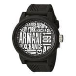 Men Black & White Analogue Watch AX1443