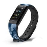 GO - Aqua Black (extra Black Strap) Fitness Wearable Band