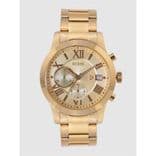 Men Gold-Toned Chronograph Watch W0668G4