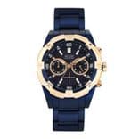 Men Navy Dial Chronograph Watch W0377G4