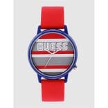 Unisex Grey & Red Analogue Watch V1028M4