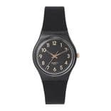 Unisex Black Swiss Made Analogue Watch GB274