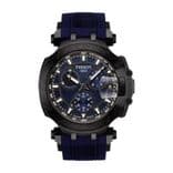 Men Navy Blue T-Race Swiss Chronograph Analogue Watch T1154173704100