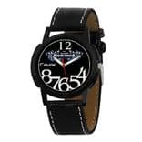 Analog Watch rg459 with Leather Strap for Men