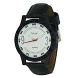 Smart Analog Watch-rg433 With Leather Strap for - Men's Boy's