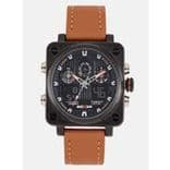 Men Black Analogue and Digital Watch BXLBR025