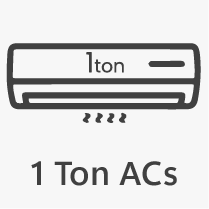 1 Ton ACs