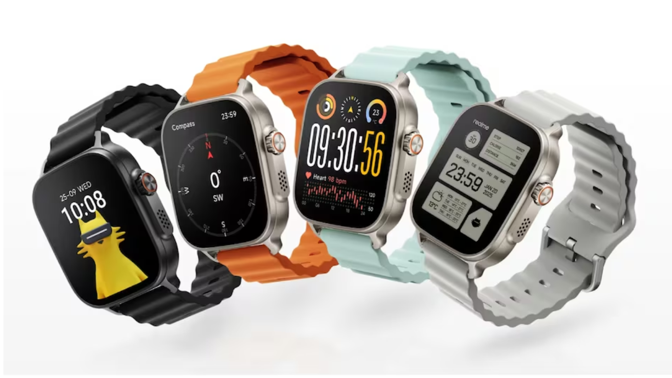 Realme Watch 5 Launches in India: AMOLED Display, Long Battery Realme Watch 5 Launches in India: AMOLED Display, Long Battery