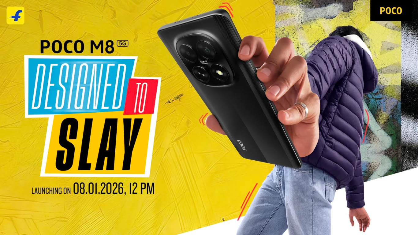 Poco M8 5G Confirmed to Launch in India on January 8: Check out the price and specification Poco M8 5G Confirmed to Launch in India on January 8: Check out the price and specification