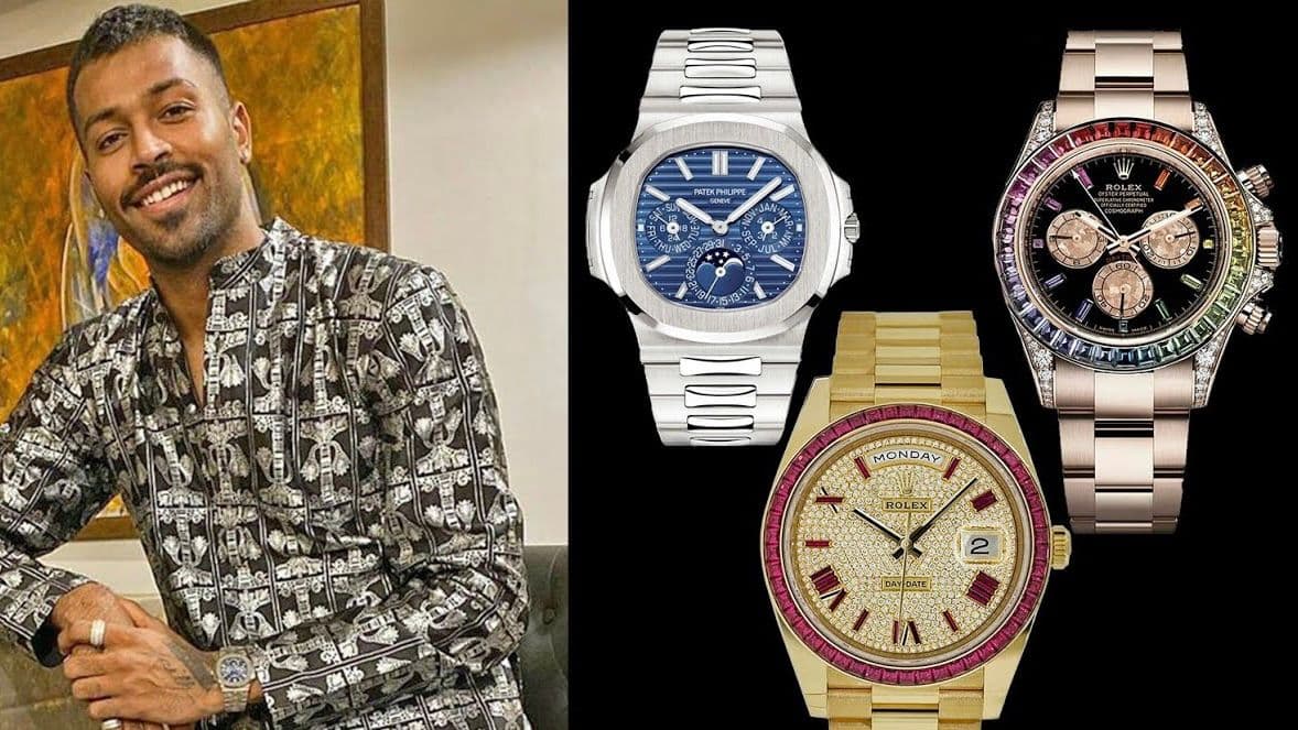 Hardik Pandya’s Luxury Watch Collection Hardik Pandya’s Luxury Watch Collection